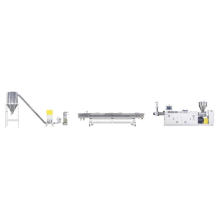 Single screw extruder recycling extrusion line